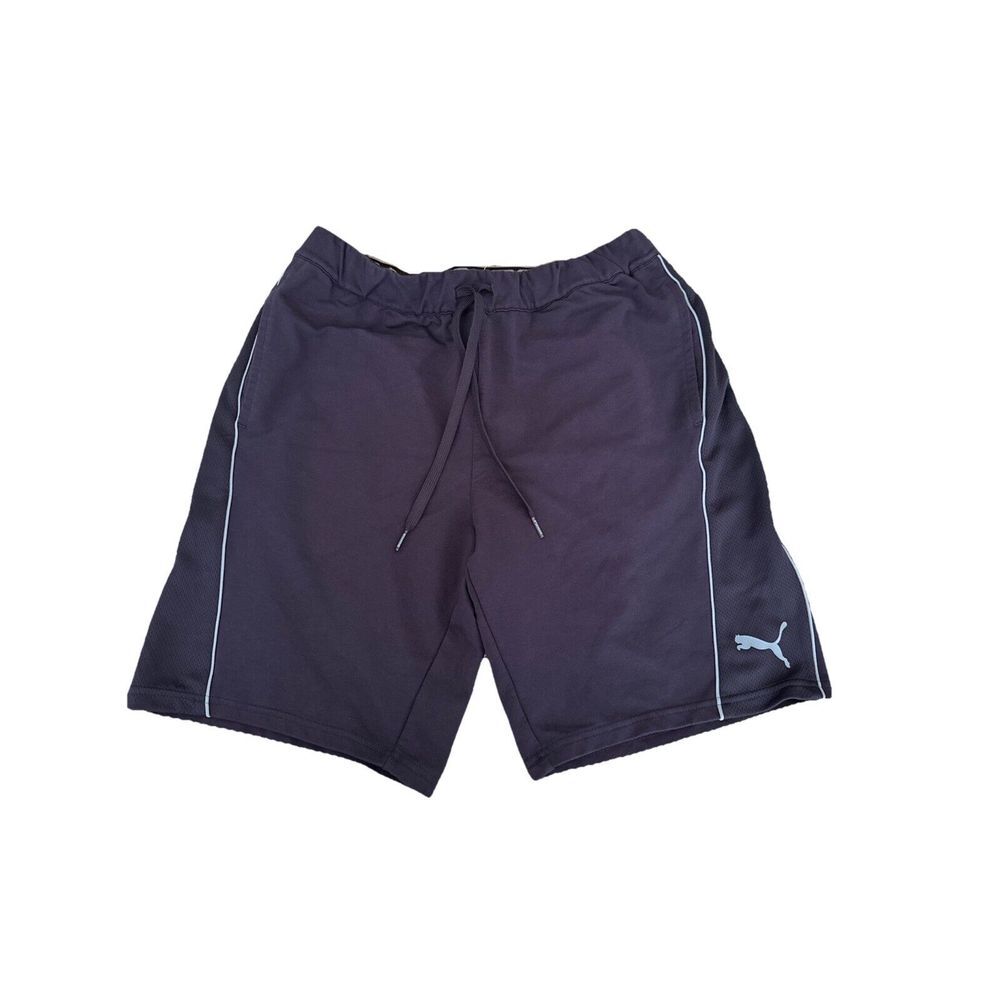 PUMA Men's Stretchlite Shorts Side Mesh Panels Active Blue M
